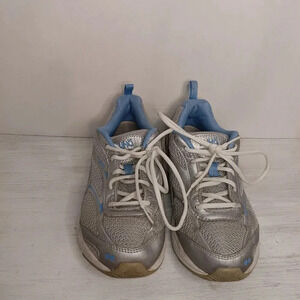Ryka Women's Intent XT2 Shoes Silver/Blue Size 6.5M